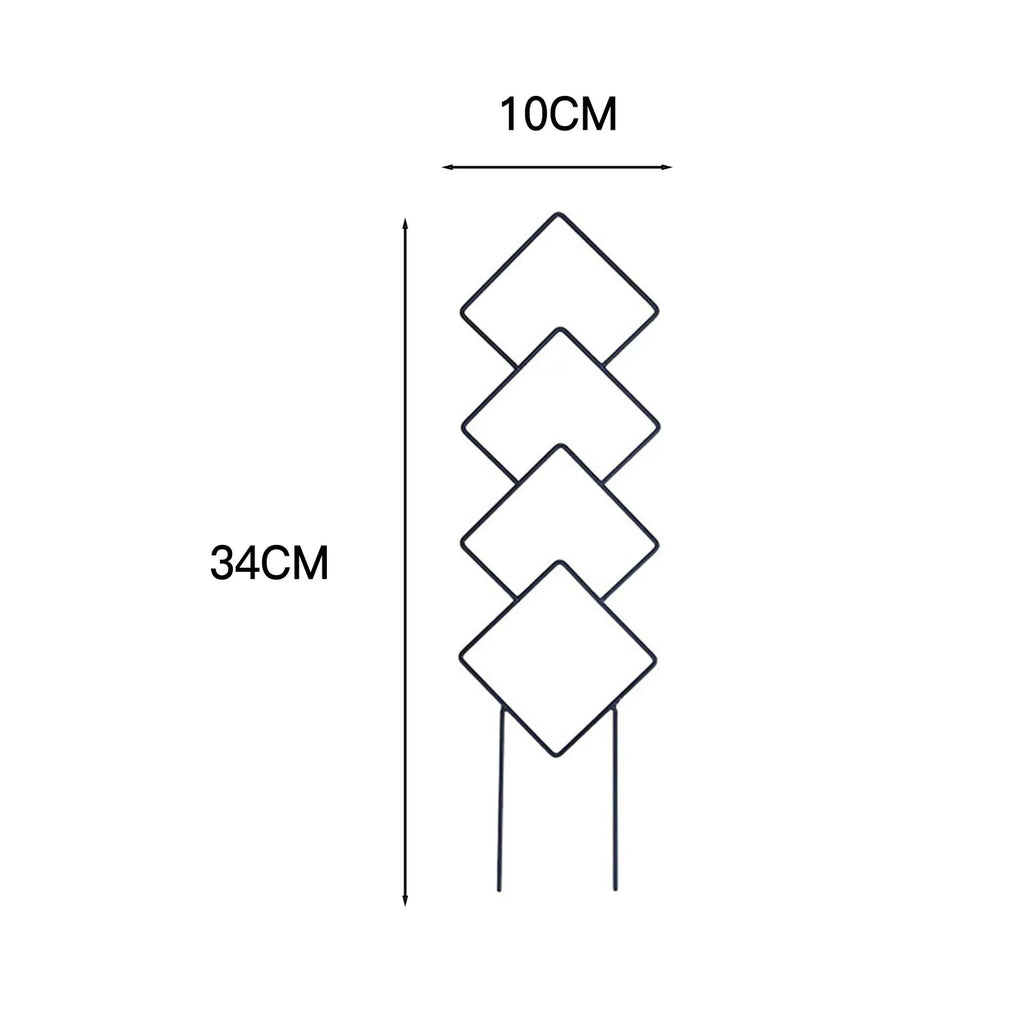 Climbing Plant Trellis Plant Support Garden Stake Stand Climbing Rack Iron Flower Trellis Frame Stand Holder Garden Decor