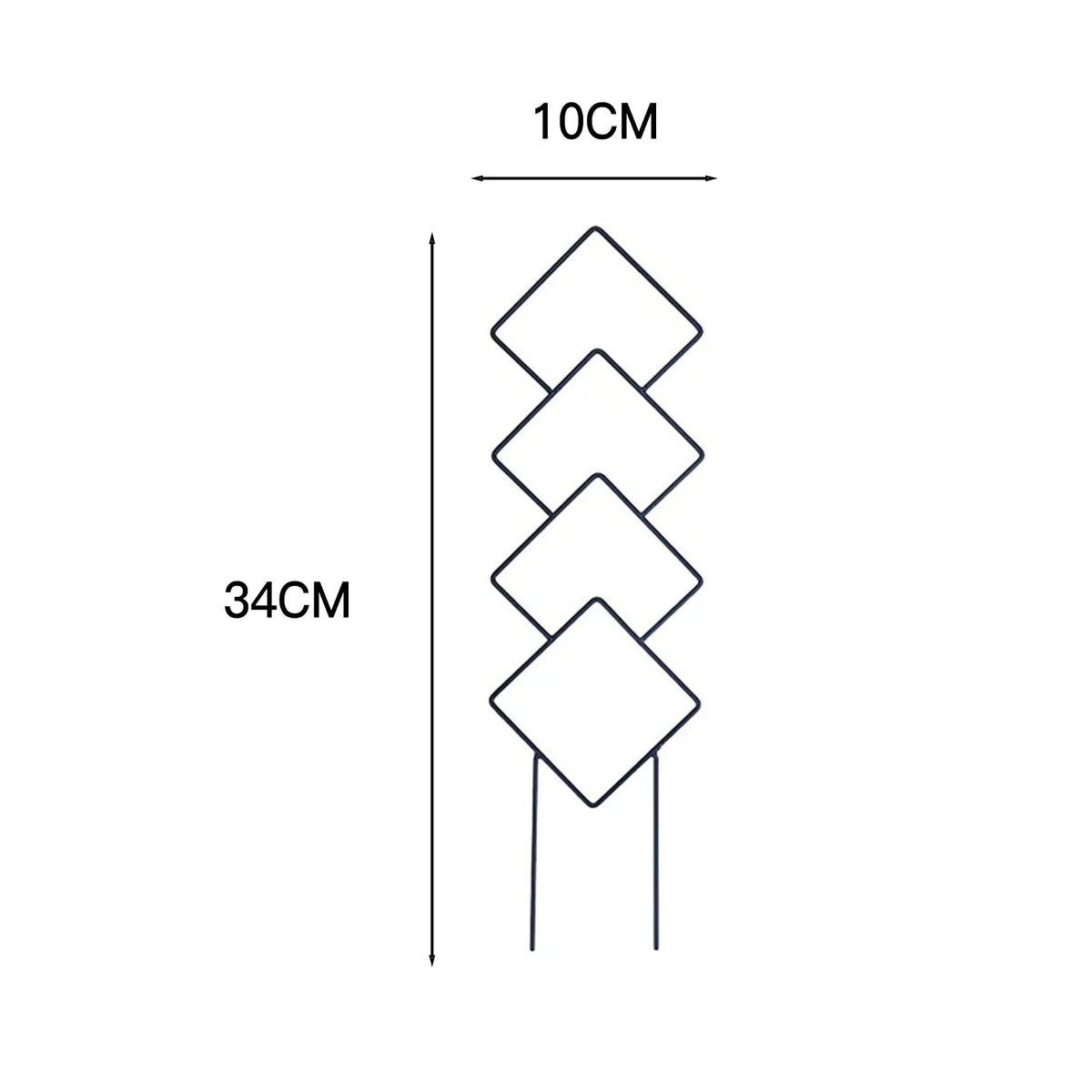 Climbing Plant Trellis Plant Support Garden Stake Stand Climbing Rack Iron Flower Trellis Frame Stand Holder Garden Decor