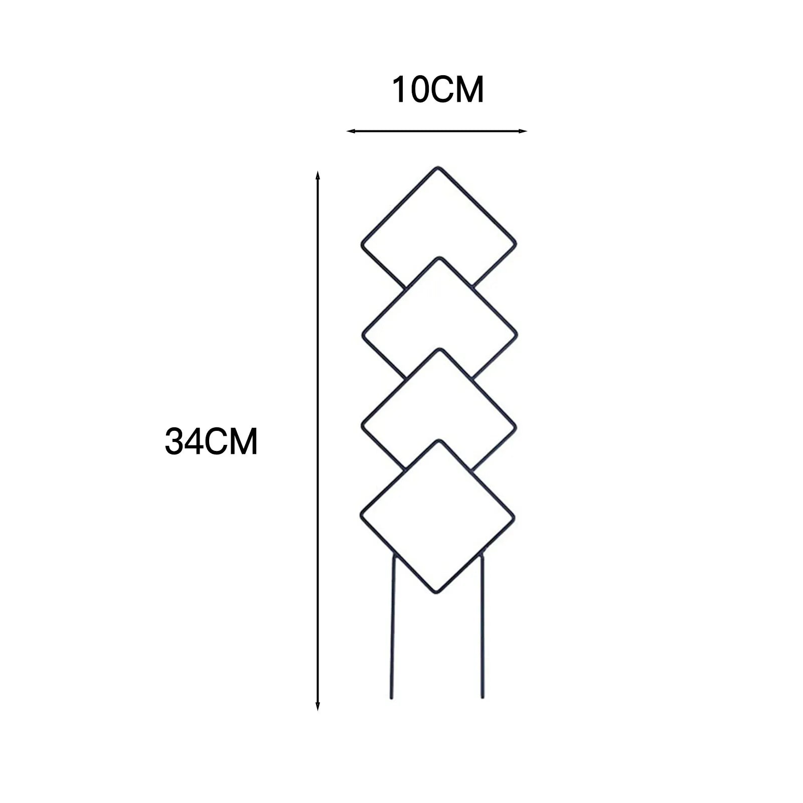 Climbing Plant Trellis Plant Support Garden Stake Stand Climbing Rack Iron Flower Trellis Frame Stand Holder Garden Decor