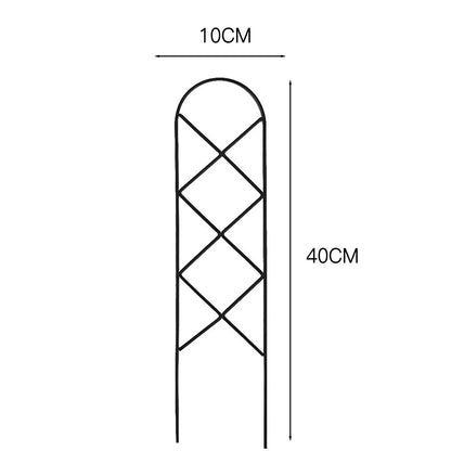 Climbing Plant Trellis Plant Support Garden Stake Stand Climbing Rack Iron Flower Trellis Frame Stand Holder Garden Decor