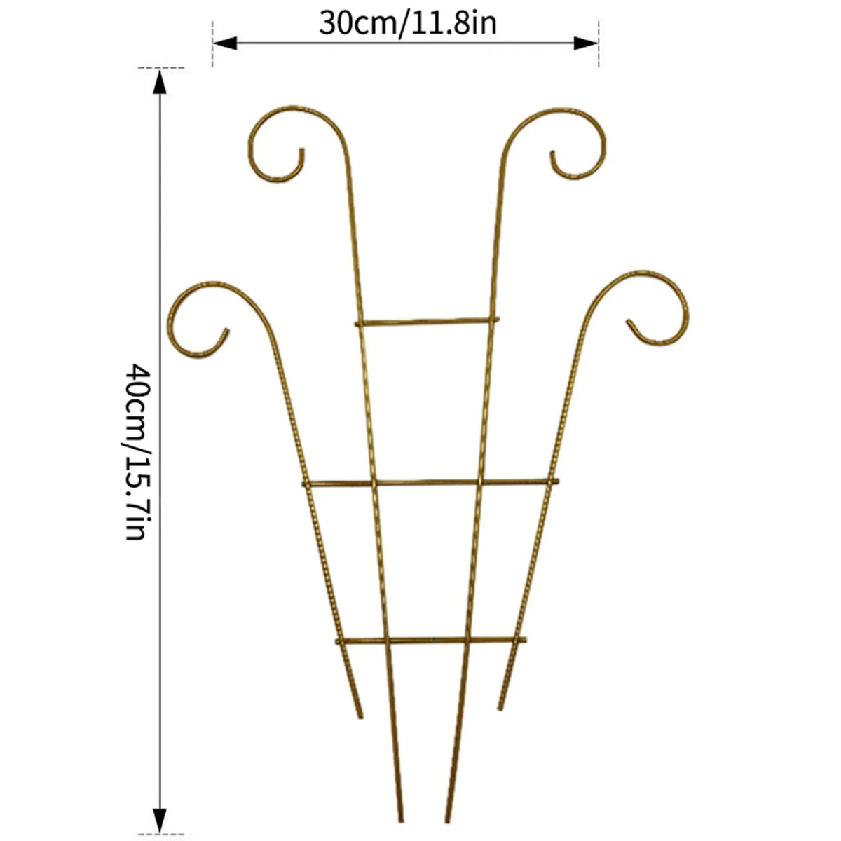 Climbing Plant Trellis Plant Support Garden Stake Stand Climbing Rack Iron Flower Trellis Frame Stand Holder Garden Decor